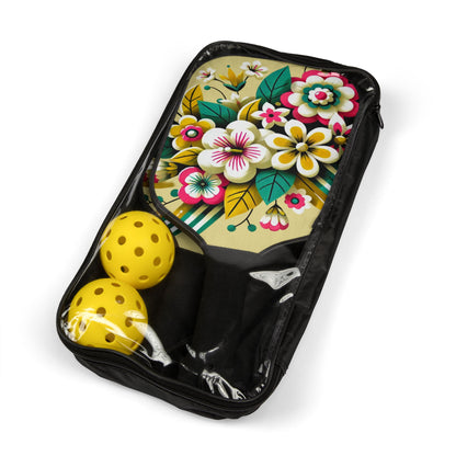 Floral Fun Pickleball Paddle Kit