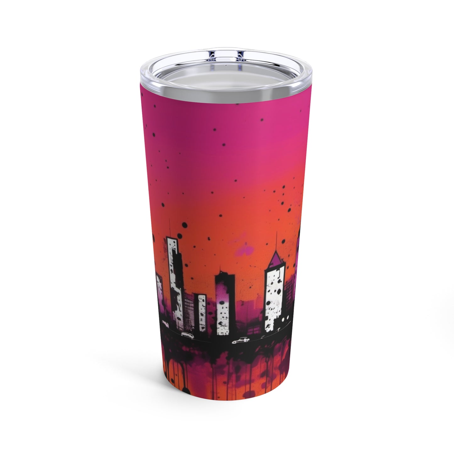 Vibrant Cityscape Tumbler 20oz