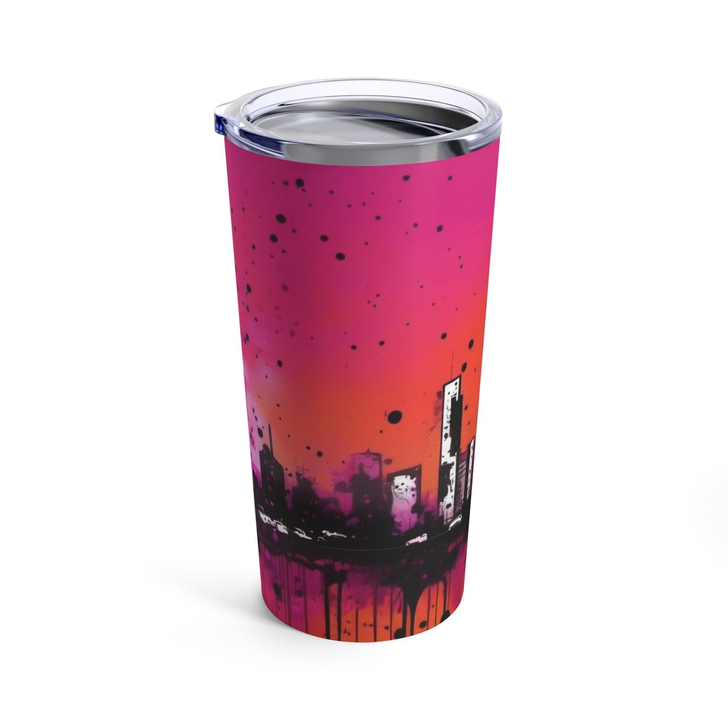 Vibrant Cityscape Tumbler 20oz